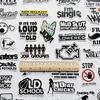 50 ks Vtipné USDM Herafra Sticker Bomb Paródia Nálepky JDM Drift Pretekárske Auto Nálepky