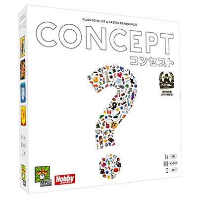 Hobby Japan Concept Japanese Version (4-12 Minutes, 40 Minutes, for Ages 10 and Up) Board Game