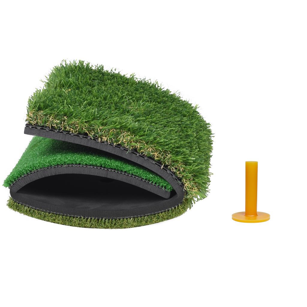 Golfový trenažér švihu Odpalovací podložka 30*60cm Vnitřní Venkovní Mini Tréninková Odolná PP Travní podložka Tréninková podložka na zahradu Guma