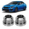 2Pcs Automotive Fitting Stainless Steel Weld On Bung AN16 Weldable Fitting Drain Fitting Coolant Systems