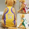 Gilet Estivo in Rete con Lettera per Animali Domestici Maglia da Basket T-Shirt Abbigliamento Sportivo Vestiti per Cani