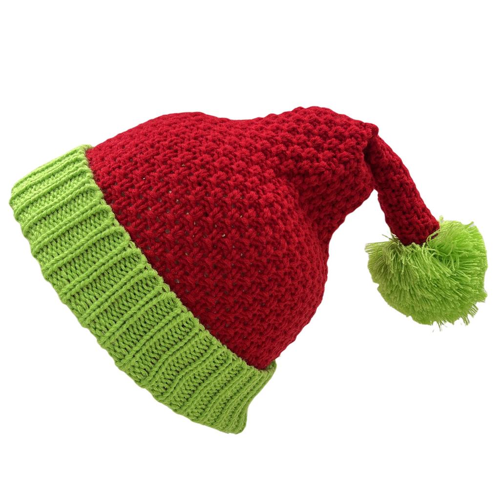 Parent-child Hat Autumn and Winter Santa Claus Men and Women Knitted Hat Christmas Gift Wool Hat