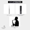FORESTONE Black Bamboo W-Blast Alto Saxophone Reed [Hardness: M (Medium)] FBWAM