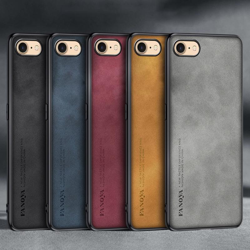 Luxury Leather Case For iPhone 6 6S 7 8 Plus Cover Silicone Protection I Phone Case For iPhone 5 5S SE 2020 2022 SE2 SE3 Coque