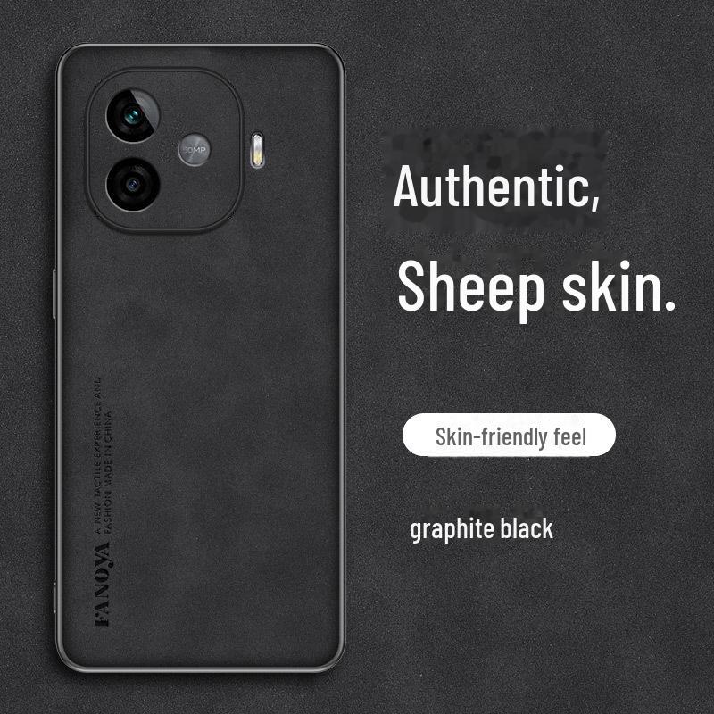 

Чехол из овчины для iQOO Z9 Turbo+ — защитный чехол из овчины бизнес-класса Z9