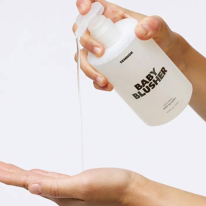 Body Wash Baby Blusher 300ML + [Free] Sennok Body & Hair Care 4 Types (7mlX4)