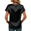 Women's Fashion Casual Round Neck Short Sleeve Shirt