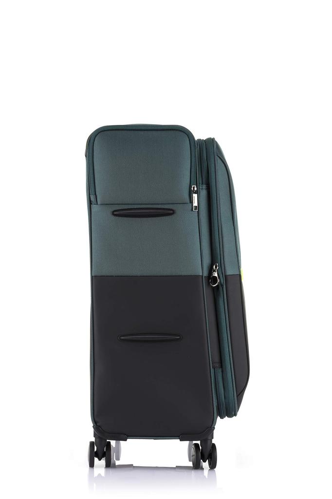 Koffer Tragekoffer STRARIUM Spinner 69 72L 68 cm Erweiterbar M Größe Medium Nächte Weicher Koffer Leichtgewicht Garantie Inklusive 81L 69 cm Dunkelgrün