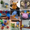 Pokemon 81 Style Pokemon Blocks Building Blocks Kawaii Cartoon Picachu Animal Mini Model Education Game Graphics Pokemon Toys