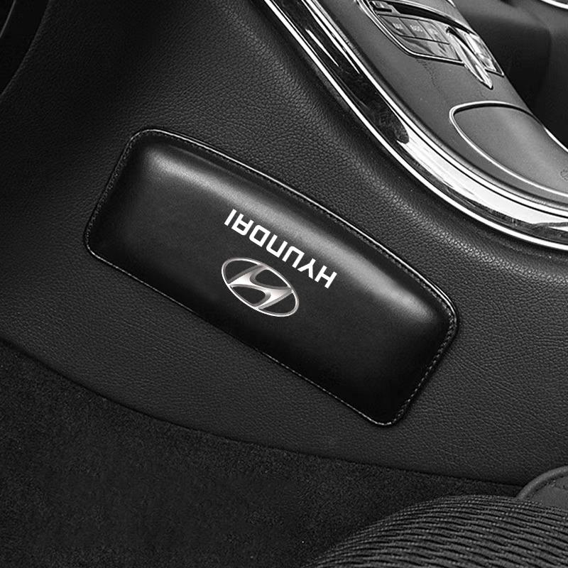 1Pcs Car Knee Pad Interior Pillow pad Comfortable Cushion Memory Headrest For Hyundai Tucson Solaris I30 Creta IX35 I40 IX20 Veloster