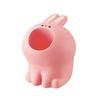 Cute Animal Pen Holder Mini Dinosaur Dolphin Shark Penguin Cat Dog Rabbit Shape Portable Resin Pencil Rest Organizer Stand Desktop Ornament Student
