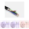 Small Round Box Expandable Data Cable For Apple Devices With Multifunctional Charging Capabilities