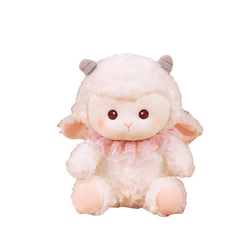 

23/30cm Beautiful Sheep Doll Simulation Plush Toy Handmade Doll Cartoon Anime Cute Pillow Cushion Home Decoration Children s Bir 23cm