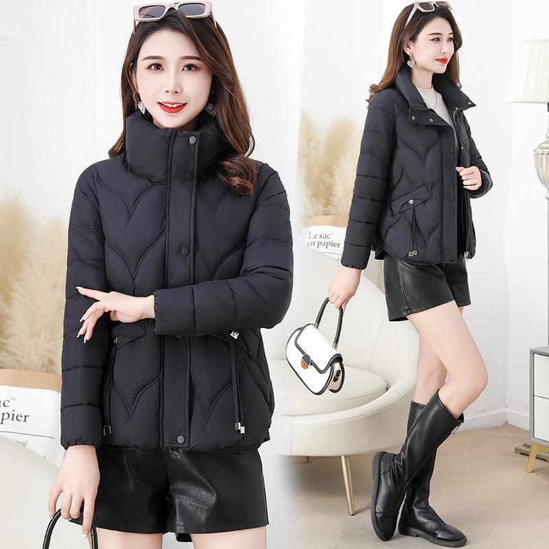 Down Cotton-padded Clothes Women's Short High-end New Slim-fitting Cotton-padded Jackets Thermal Cotton-padded Jackets Trendy