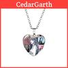 Taylor Swift Inspired Heart Shaped Necklace For Kids Stunning Glass Pendant Stylish Accessory