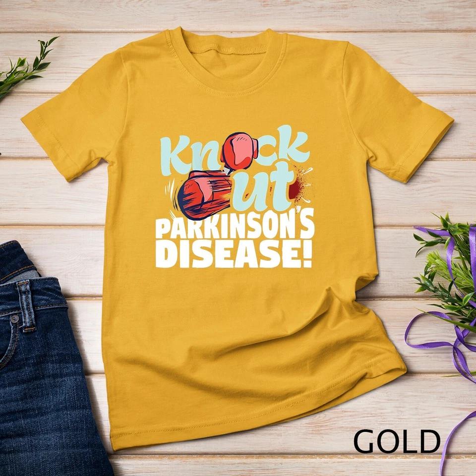 Womens Parkinson s Parkinson s Awareness Parkinson s Shirt Boxing Unisex T-shirt 4 S