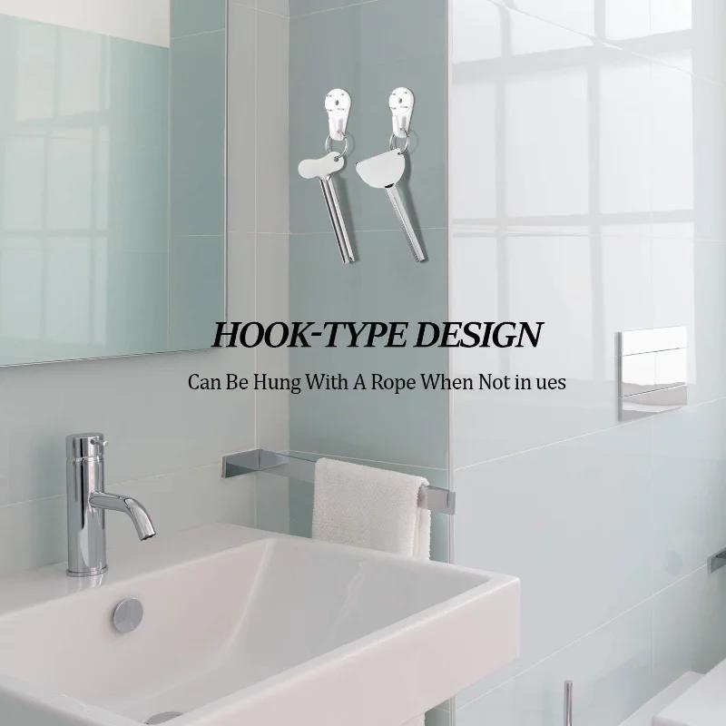 5/1PCS Bathroom Metal Toothpaste Squeezer Stainless Steel Tube Squeezer Universal Key Roller for Tube Creams Paint Squeezer Tool