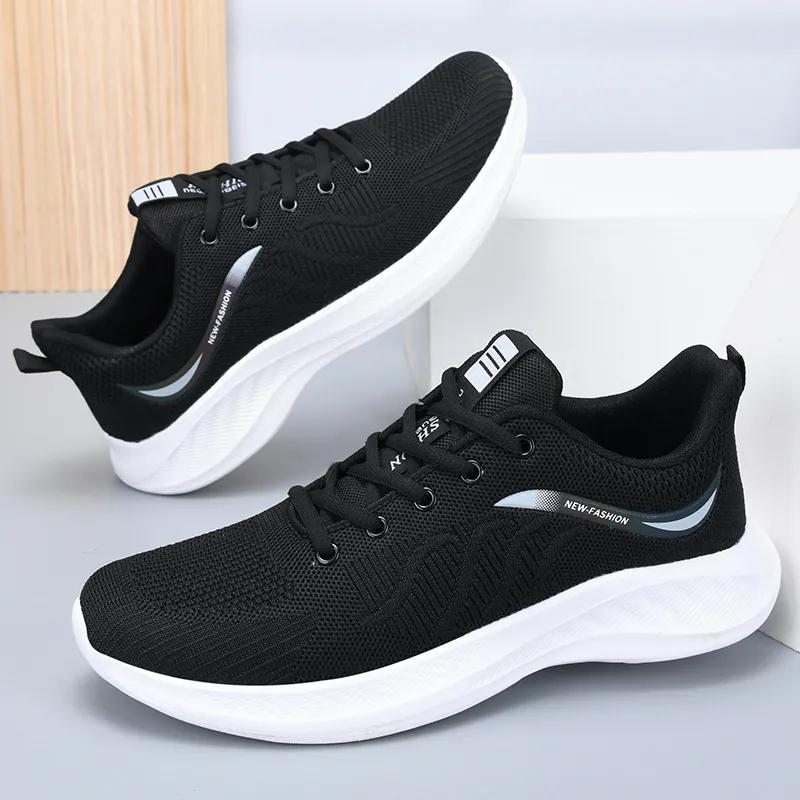 WTEMPO Sneakers for Men In Spring Summer and Autumn Breathable Comfortable Mesh Shoes Deodorant Lightweight Running Casual Shoes