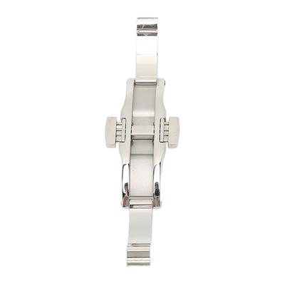 Cierre Desplegable para Reloj Acero Inoxidable Cierre Desplegable Plegable Hebilla de Botón Pulsador Accesorio para Reloj