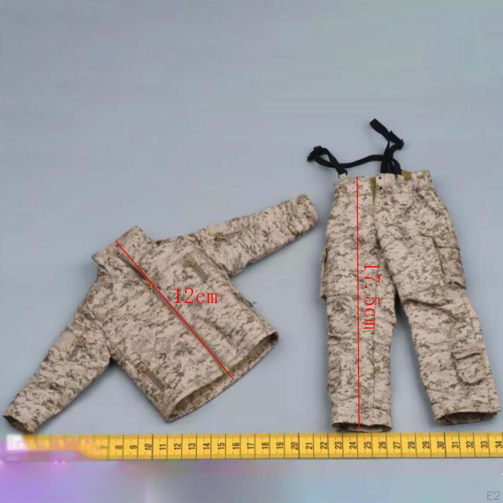 1/6 Scale Male Figure Doll Clothes Dress Up Set Jacket and Pants Casual Fashion Training Uniform
