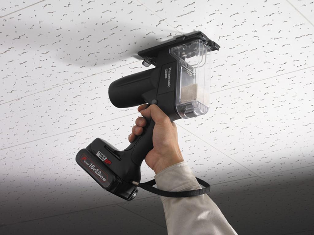 Panasonic Rechargeable Square Hole Cutter Body Only Sold Dual IP5X Woodworking 30mm Cutting Black (Battery Pack/Charger/Case Separately) (14.4V/18V