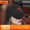 Car Sticker Tesla New Fashion Unisex Embroidery Baseball Caps Outdoor Adjustable Casual Hats Sunscreen Hat For Tesla Model 3 S X