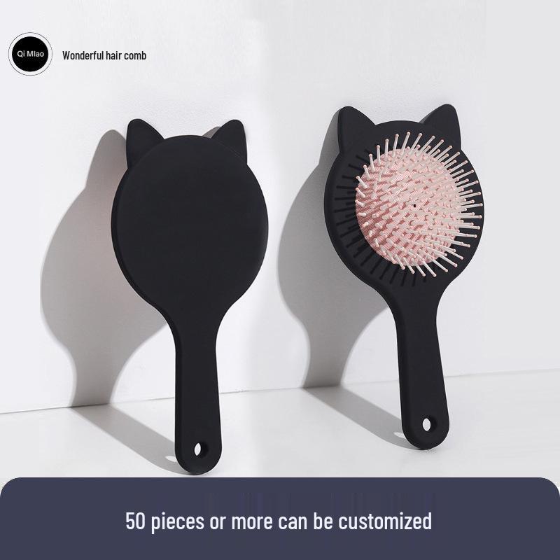 

Cartoon Kids Air Cushion Comb: Portable Massage Brush for Girls