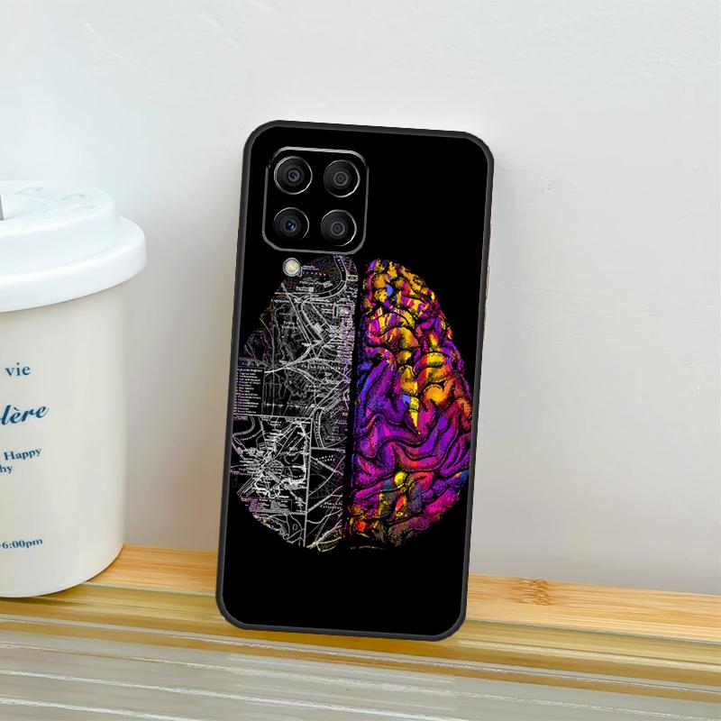 Medical Human Organs Brain Case For Samsung Galaxy M14 M54 M34 M13 M15 M36 M55 M35 M56 M16 M31 M11 M53 M12 M32 M52 M06