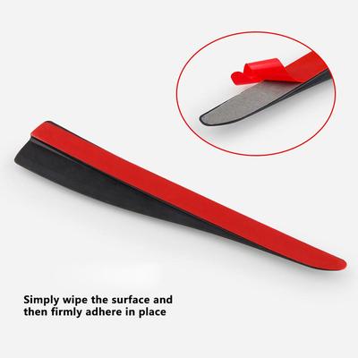2 adet/takım 28 cm PVC Araba Tampon Koruyucu Anti-Scratch Şeritler Etiket Oto Vücut Koruyucu