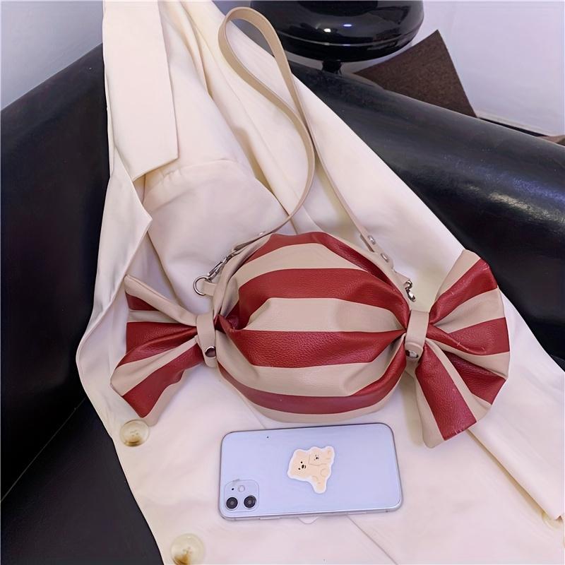 Sac à bandoulière pour femme Sac à bandoulière forme bonbon drôle