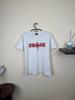 VTG Black Label T Shirt Skateboarding White Sz M Streetwear Fire