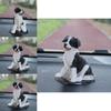 Border Collie Resin Car Accessory With Minimalist Design For Animal Lovers And Gifts