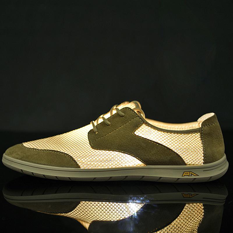 Breathable Mesh Men Casual Shoes Summer Business Men Loafers Comfortable Driving Shoes Moccasins Man Flats Shoes