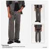 Autumn/Winter Men'S Wear | Loose Water Washed Cowboy American Retro High Street Pants Straight Leg Wide Leg Pants Casual Trendy Jeans