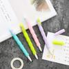 4Pcs/Set Creative Pods Gel Pen Cute 0.5mm Beans Black Ink Pens Writing Stationery Kids Gift School Office  Stationary Supplies