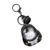 Bear Keychain Sturdy ABS Key Holder Lovely Designs LED Light Glowing for Women and Kids Backpack Purse Ornament