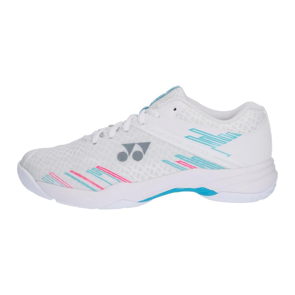 Badmintonsko Power Cushion Cascade Axel Mid Blue cm [Yonex] Hvit/Sky (175) 26.5