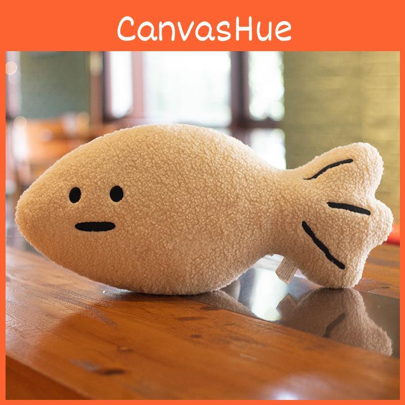 Fish Shaped Plush Toy Cartoon Stuffed Animal Doll Bedroom Decoration Kids Gift
