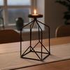 Iron Art Candle Holder Romantic Atmosphere Nordic Candlestick Minimalist Geometric Metal