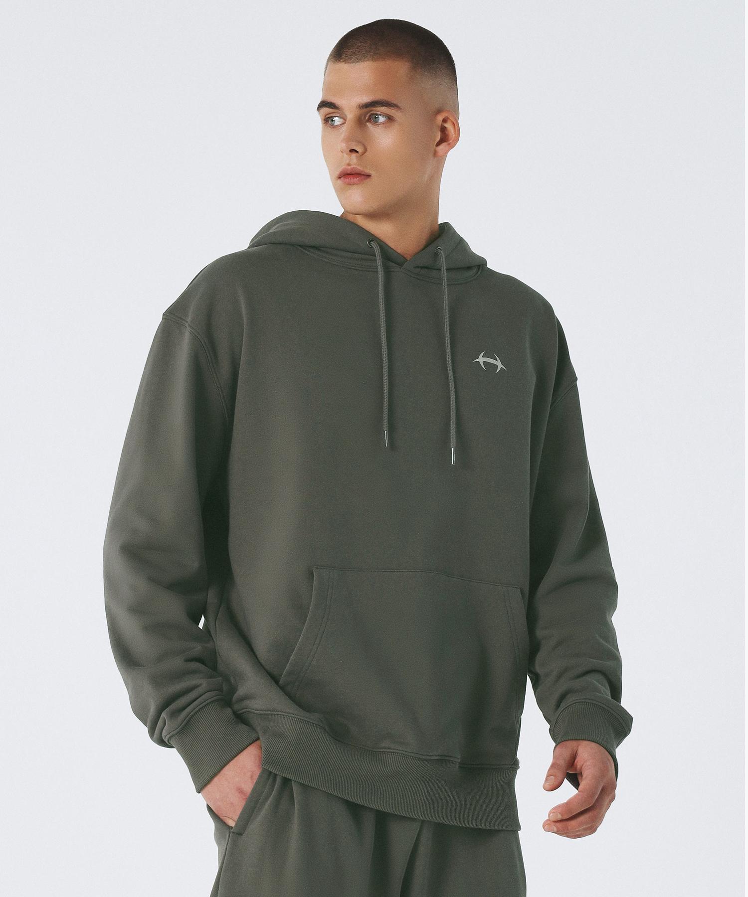 H Dex Symbol Hoodie 3 Colors Melange White/2Xl