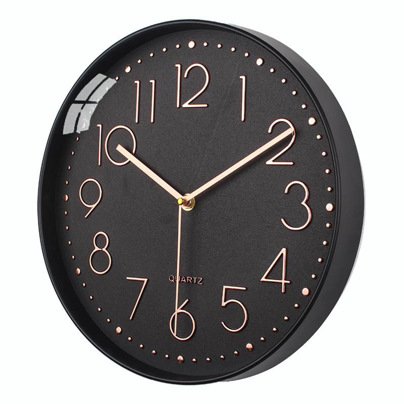 12 Inch 30cm Clock Art Decoration Living Room Creative Wall Clock Simple Quartz Clock