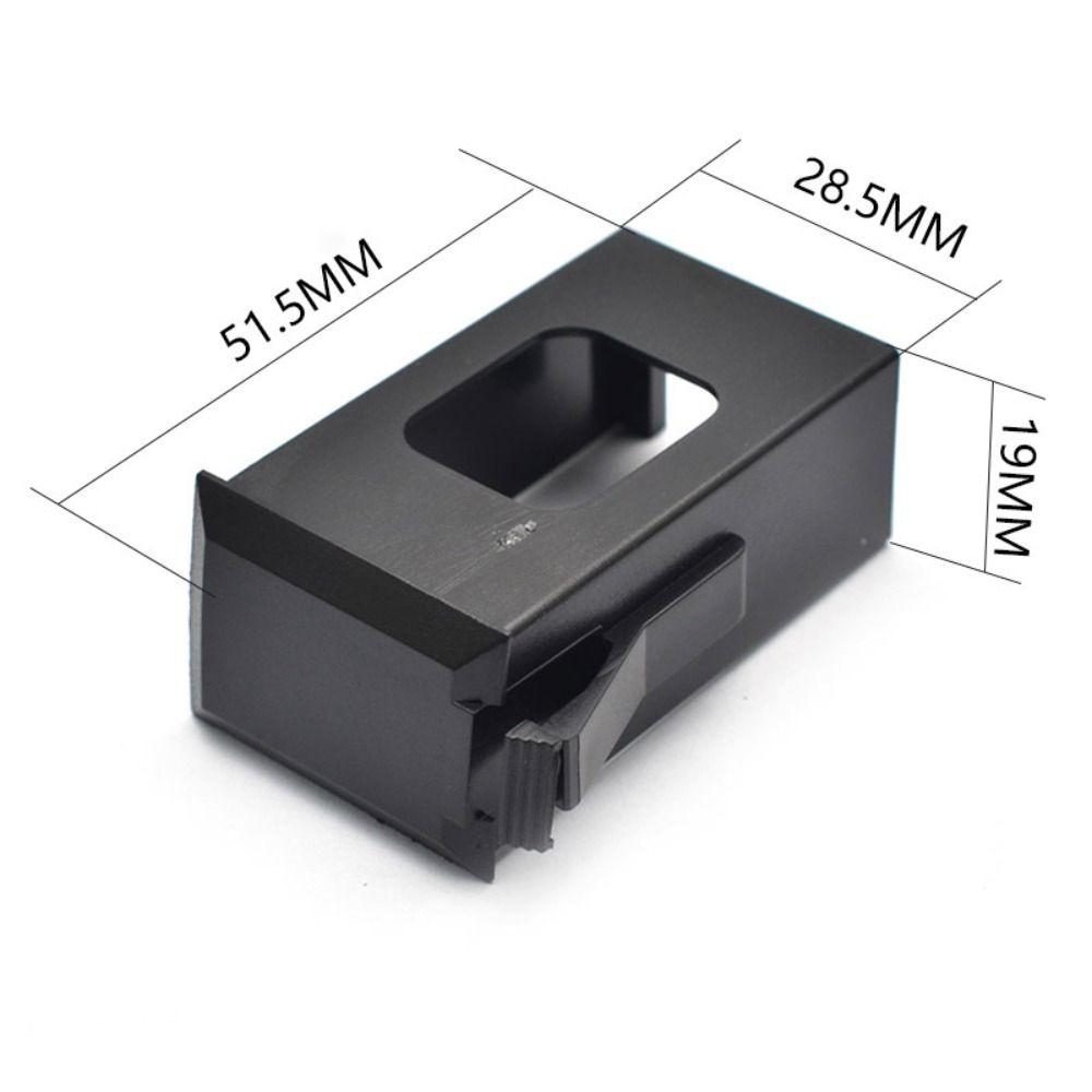 Durable EQ-7545R Guitar Pickup Battery Box Replacement Plastic Battery Case Black Guitars Accessories Battery Holder