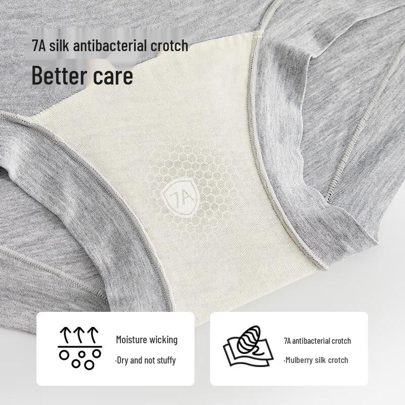 Women's Mid-Waist Modal Seamless Tummy Control Boyshorts