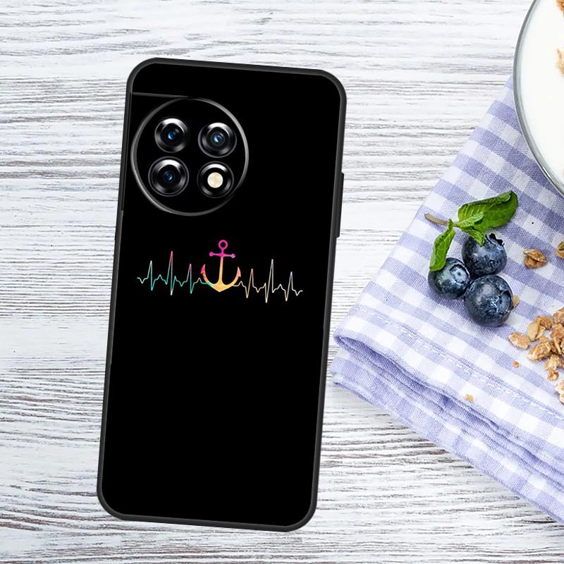 

Anchor Boat Case For OnePlus Nord 5 CE 3 4 Lite N20 N30 OnePlus 15 15R 13 13T 10T 10 11 12 12R 13R Cover OnePlus 13