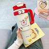 German Canim Kalse [Giant Water Cup] Cute Large Capacity Vacuum Cup Female Double Drink Straw Cup