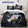 CR Vasco da Gama Pattern Bedding Home Decoration Birthday Gift (1 * duvet cover + 2 * pillowcase, without core)
