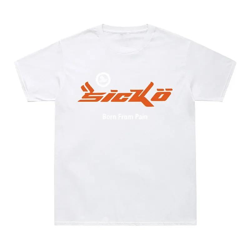 Sickö Born From Pain Artistic Tee Minimalist Streetwear Graphic Tshirt Indie Fashion Casual Top