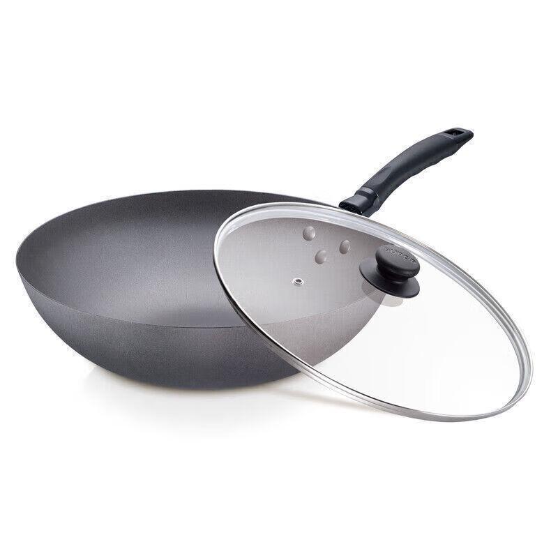 SUPOR 2-Piece Cookware Set with 32cm Wok & 20cm Soup Pot