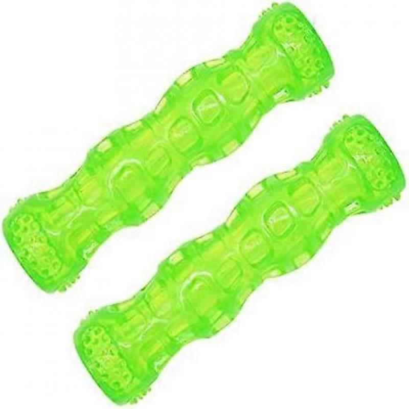 Active Chew Toy for Teeth Cleaning (Green)Pet Dog Toy Ball Dog Toy