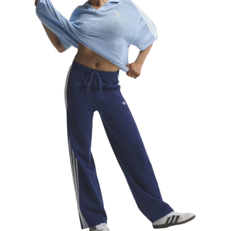 Adidas Originals Knitted Sweatpants Women's Blue Moderate KW2605